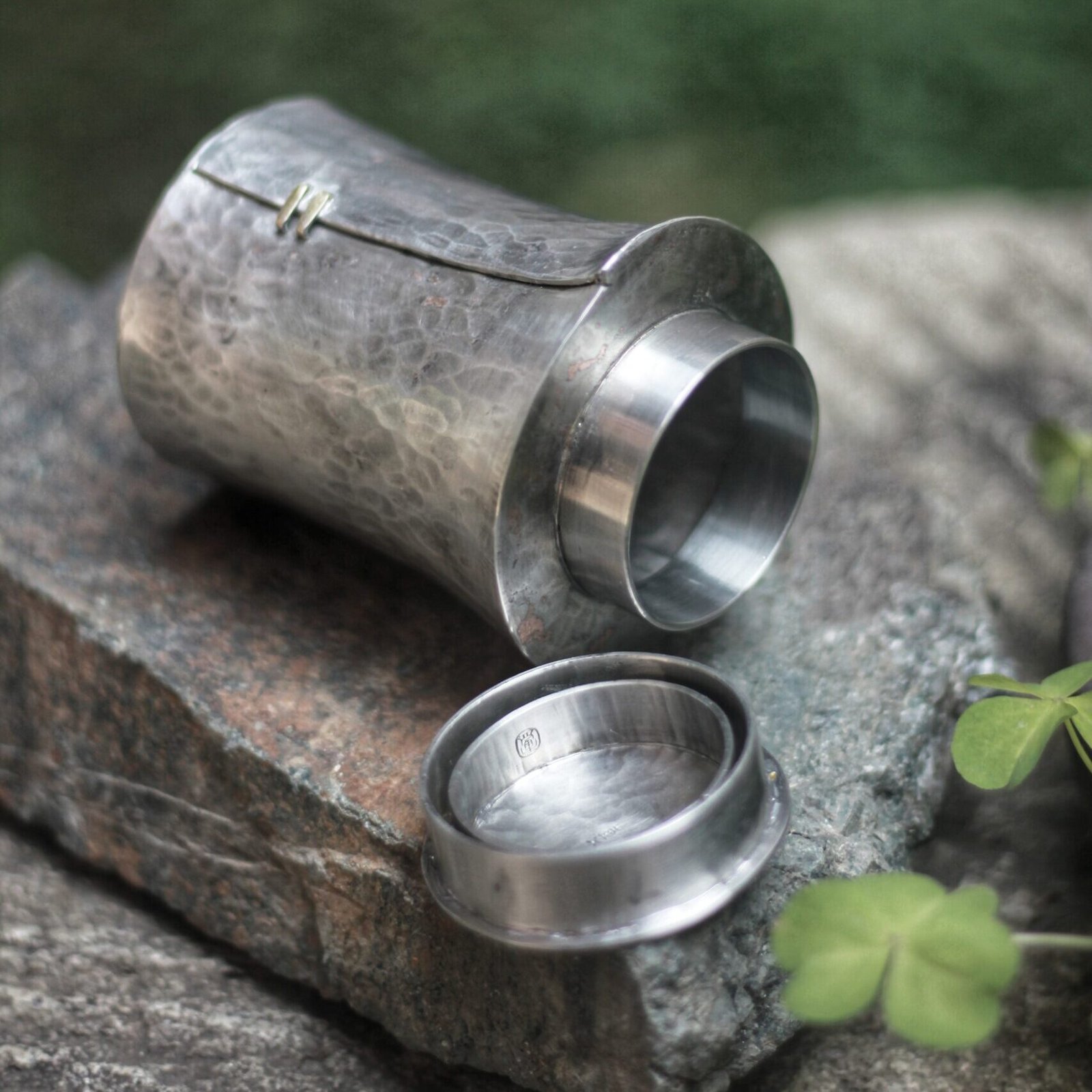 Scroll-Shaped Tea Caddy