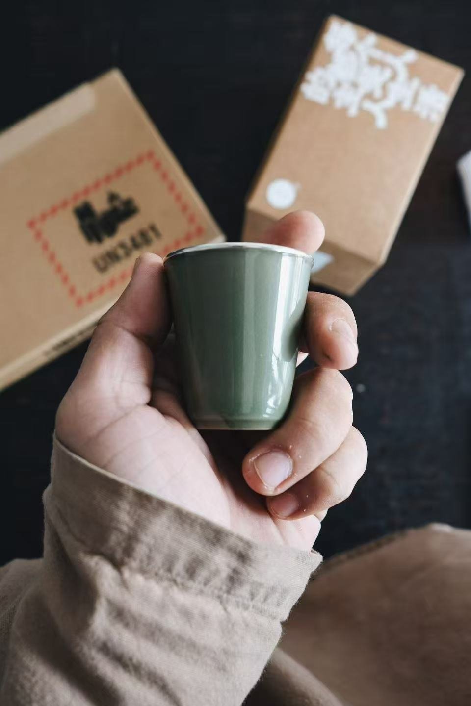 Ceramic Dragon-Pattern | Tasting Cup - Image 9