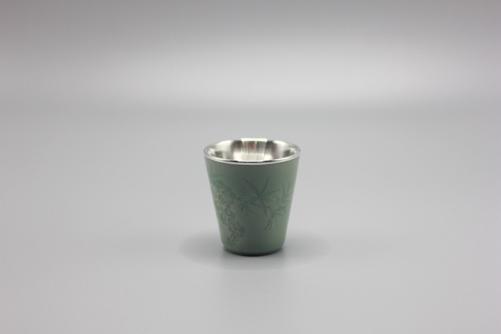 Celadon | Tasting Cup with Sterling-Silver Lining