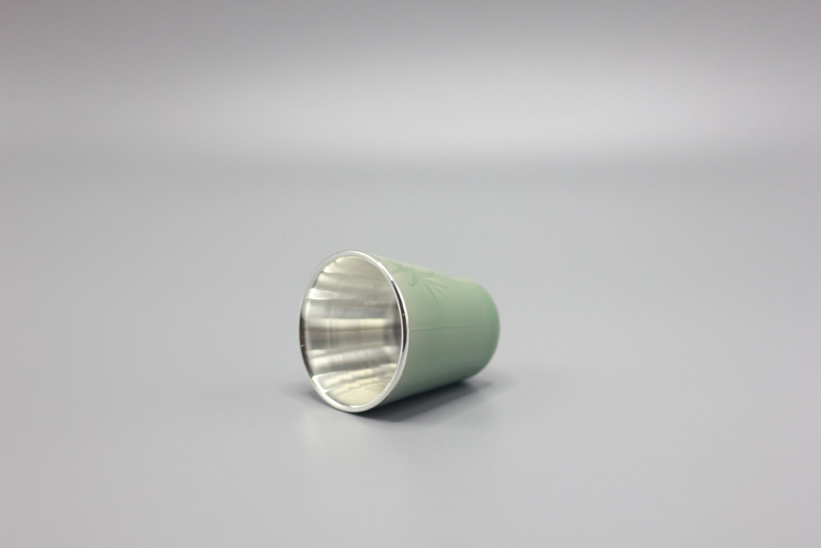 Celadon | Tasting Cup with Sterling-Silver Lining - Image 3