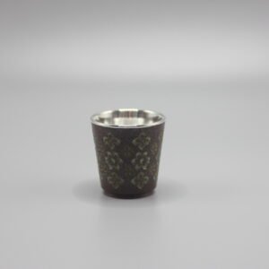 Celadon Pierced-Relief | Master Cup with Sterling-Silver Lining