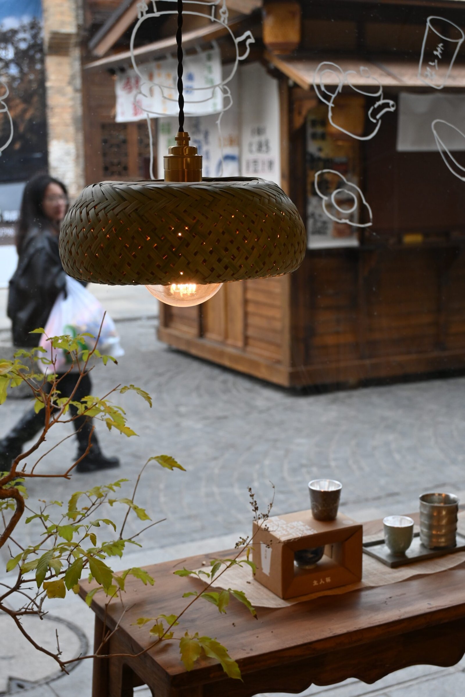 Celadon Master Cup with Sterling-Silver Inlay & Lotus Carving - Image 4